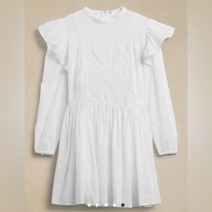 BANANA REPUBLIC Peasant-Style Mini Dress